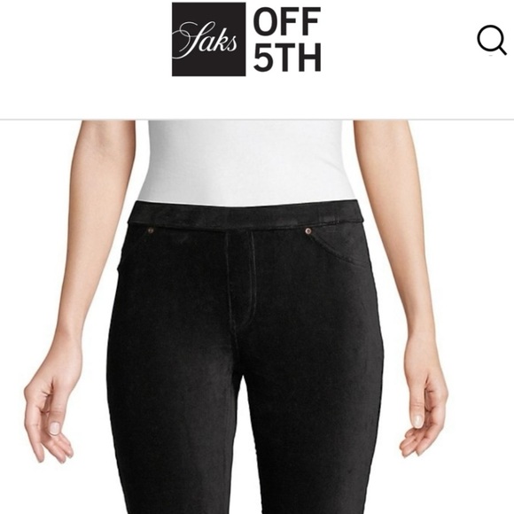 HUE Corduroy Jeans Leggings | Size Medium - Picture 9 of 9